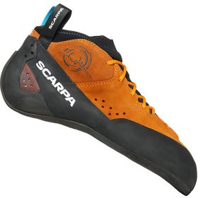 Scarpa Generator Mid Climbing Shoe Orange Rust, 35.0