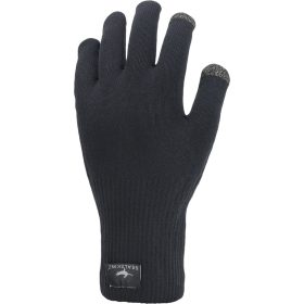 SealSkinz Waterproof All Weather Ultra Grip Knitted Glove Black, XL