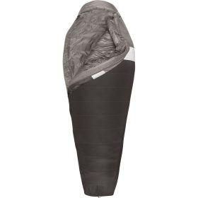 Sierra Designs Taquito 0 Sleeping Bag: 0F Down Grey/Black, Long