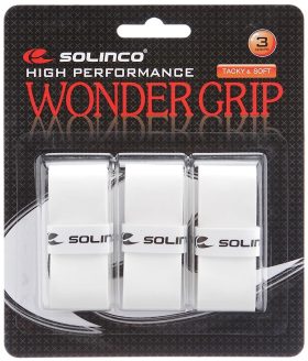 Solinco Wondergrip Overgrip 3-Pack (White)