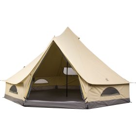 Stoic Bell Tent: 6-Person 3-Season Ecru, One Size