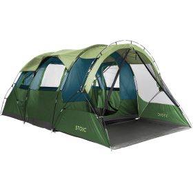 Stoic Tunnel Tent + Screen Porch: 6-Person 3-Season Margarita Combo, One Size