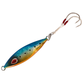 Tady Lures Tuna Slow Pitch Jig - Blue Holo Glow - 6-1/4"