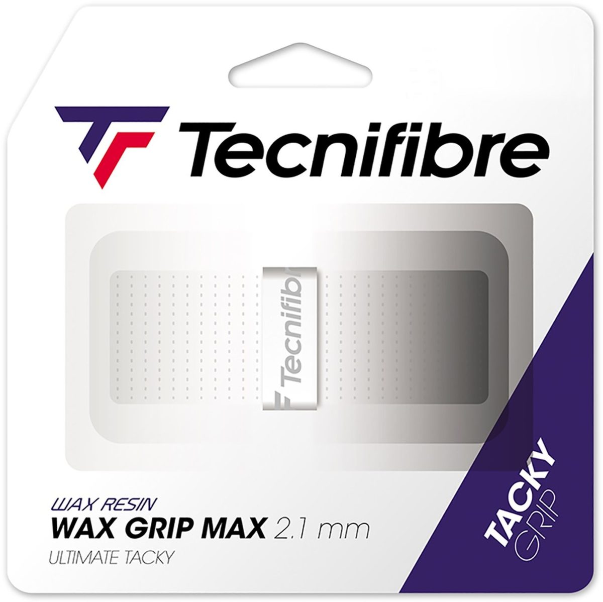 Tecnifibre Wax Grip Max Replacement Grip (White)