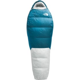 The North Face Blue Kazoo Sleeping Bag: 15F Down Banff Blue/Tin Grey, Extra Long/Left Zip