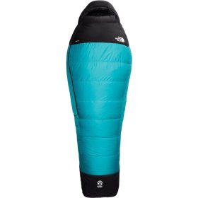 The North Face Inferno Sleeping Bag: 15F ProDown Enamel Blue/TNF Black, Long/Right Zip