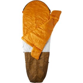 The North Face Lynx Sleeping Bag: 35F Synthetic Citrine Yellow/Tin Grey, Long/Left Zip