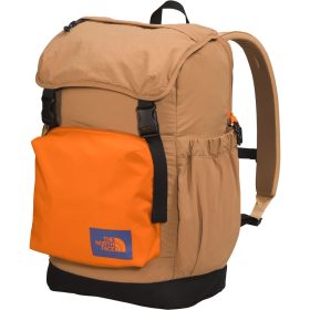 The North Face Mountain Daypack XL Almond Butter/Mandarin/Cave Blue, One Size