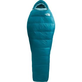 The North Face Trail Lite Sleeping Bag: 20F Down Blue Coral/Reef Waters, Extra Long/Right Zip