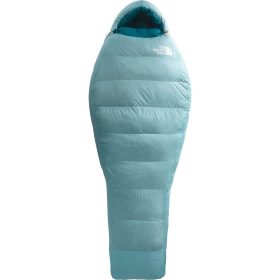 The North Face Trail Lite Sleeping Bag: 20F Down - Women's Reef Waters/Blue Coral, Long/Right Zip