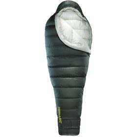 Therm-a-Rest Hyperion Sleeping Bag: 32F Down Black Forest, Small