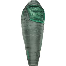 Therm-a-Rest Questar Sleeping Bag: 32F Down Balsam, Long