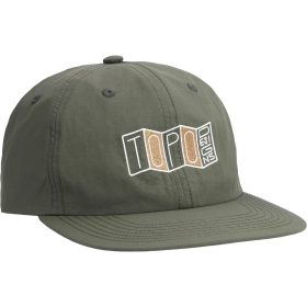 Topo Designs Nylon Ball Cap - Stacked Map Forest, One Size