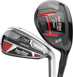 Tour Edge Hot Launch C523 Hybrid Combo Iron Set - RIGHT - REG - 4H,5H,6-PW - Golf Clubs