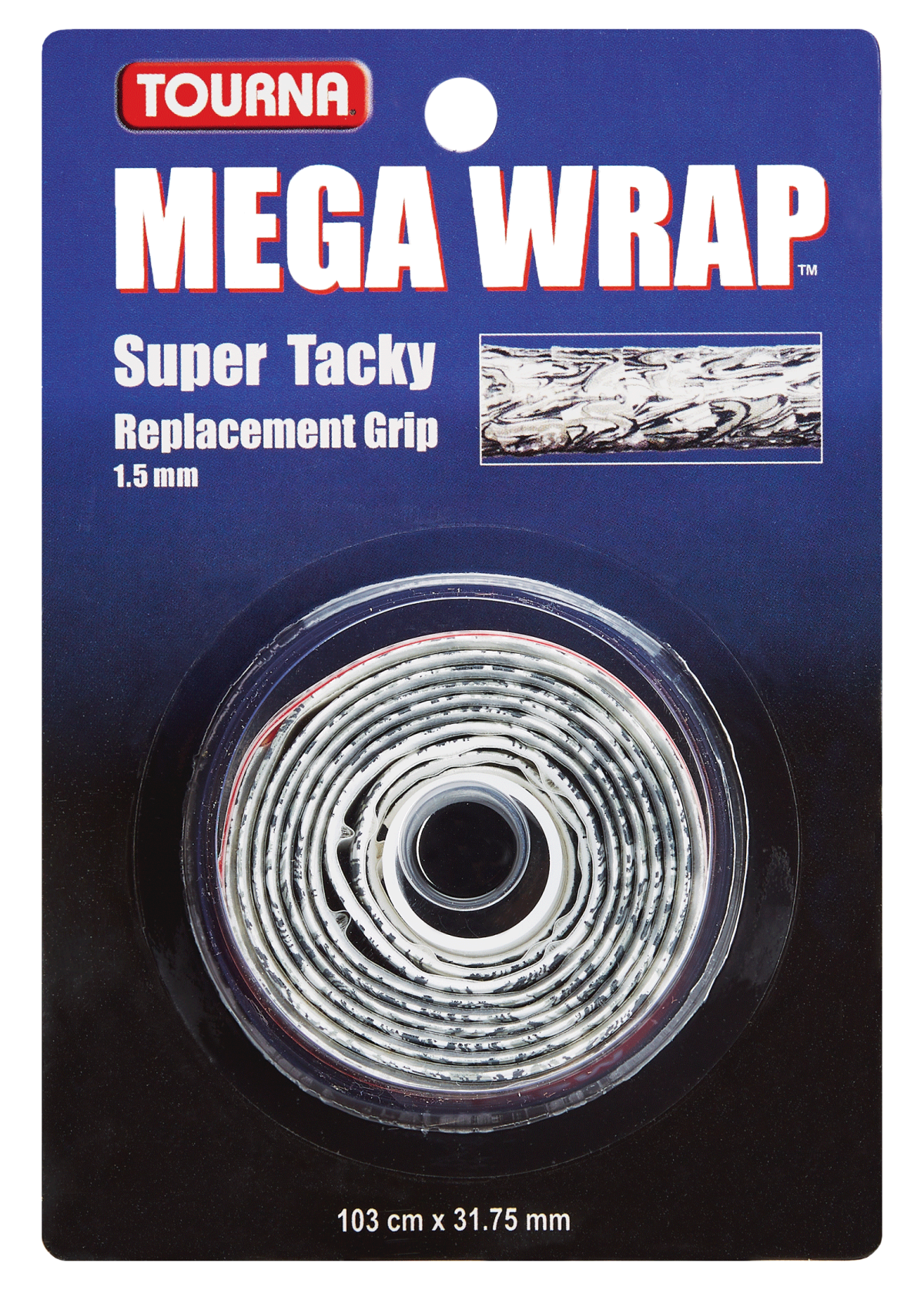 Tourna Mega Wrap Tennis Racquet Replacement Grip (Camo)