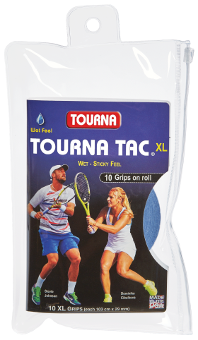 Tourna Tac XL Blue Overgrip (10 Pack)