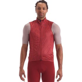 Velocio Line SE Wind Vest - Men's Oxide Red, S