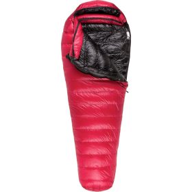 Western Mountaineering Alpinlite Sleeping Bag: 20F Down Cranberry, 6ft/Left Zip