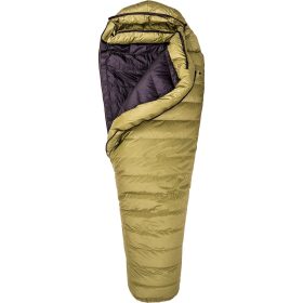 Western Mountaineering Badger GORE-TEX INFINIUM Sleeping Bag:15F Down Sage/Black, 6ft 0in/Left Zip