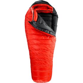 Western Mountaineering Bison GORE-TEX INFINIUM Sleeping Bag: -40F Down Crimson/Black, 6ft 0in/Left Zip