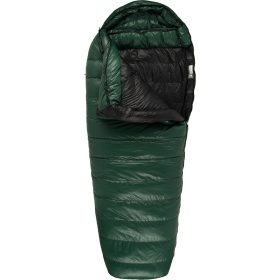 Western Mountaineering Bristlecone MF Sleeping Bag: -10F Down Forest Green, 6ft 6in/Left Zip