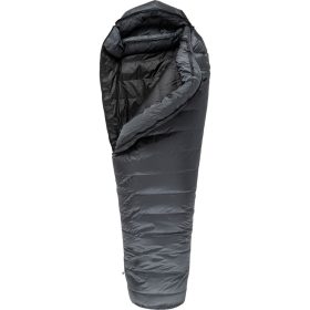 Western Mountaineering Kodiak GORE-TEX INFINIUM Sleeping Bag: 0F Down Grey/Black, 6ft 0in/Right Zip