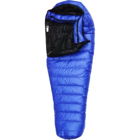 Western Mountaineering UltraLite Sleeping Bag: 20F Down Royal Blue, 6ft/Left Zip