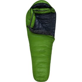 Western Mountaineering Versalite Sleeping Bag: 10F Down Moss Green, 6ft/Left Zip