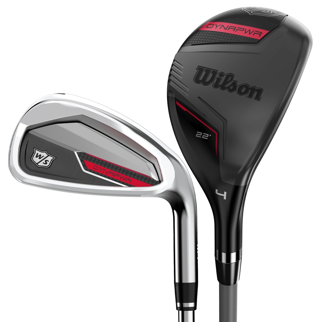 Wilson Dynapower Hybrid Combo Iron Set 2024 - RIGHT - REGULAR - 4H,5H,6-PW,GW - Golf Clubs