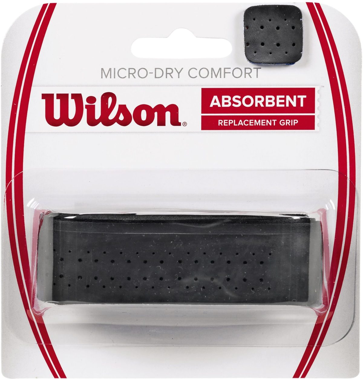 Wilson MicroDry Comfort Replacement Grip (Black)