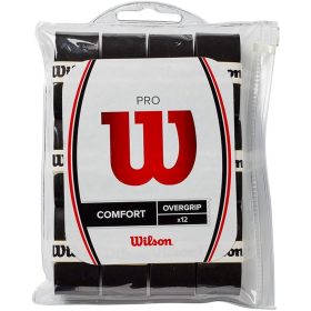 Wilson Pro Overgrip 12-Pack (Black)