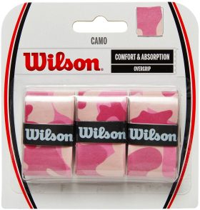 Wilson Pro Overgrip 3-Pack (Pink Camo)