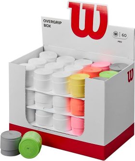 Wilson Pro Overgrip 60-Pack (Assorted Colors)