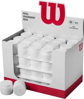 Wilson Pro Overgrip Perforated 60-Pack (White)