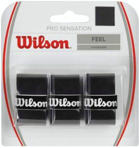 Wilson Pro Overgrip Sensation 3-Pack (Black/White)