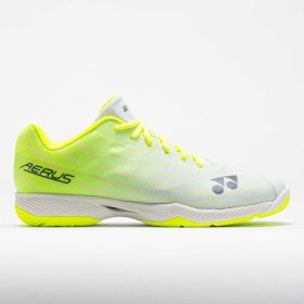 Yonex Power Cushion Aerus Z Men's Indoor, Squash, Racquetball Shoes Wide Gray/Yellow