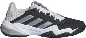 Adidas Men's Barricade 13 Tennis Shoes (Core Black/White/Grey)