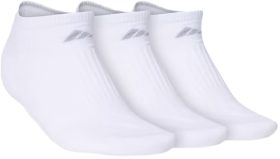 Adidas Women's Cushioned 3.0 No Show Socks 3pk (White)