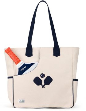 Ame & Lulu Baseline Pickleball Tote (Crossed Paddles)