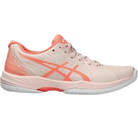 Asics Women's Solution Swift FF Tennis Shoes (Pearl Pink/Sun Coral)