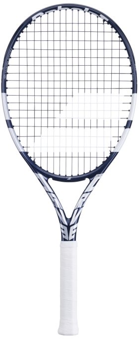 Babolat Evo Drive 115 Wimbledon Strung Tennis Racquet (Grey/White)