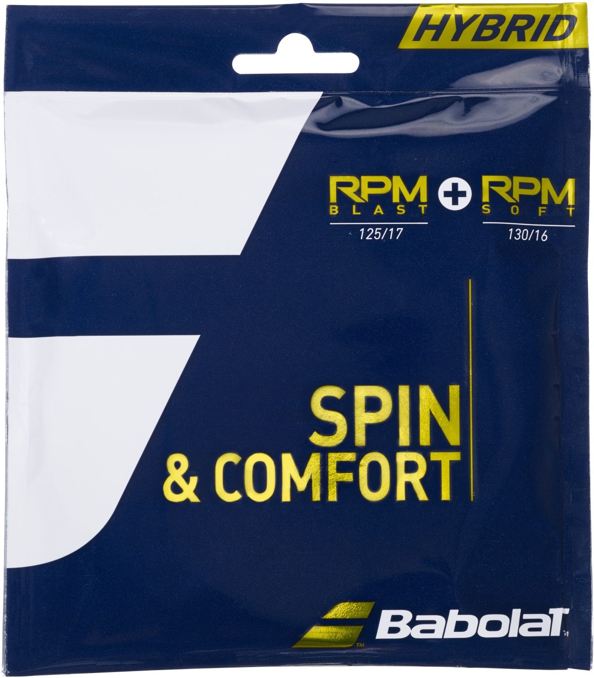 Babolat Hybrid RPM Blast 17g + RPM Soft 16g Tennis String (Set)