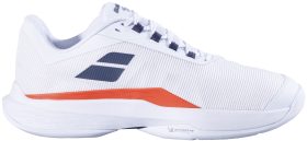 Babolat Men's Jet Tere 2 All Court Tennis Shoes (White/Strike Red)