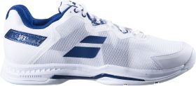 Babolat Men's SFX3 All Court Tennis Shoes (White/Navy)