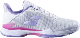 Babolat Women's Jet Tere All Court Tennis Shoes (White/Lavender)