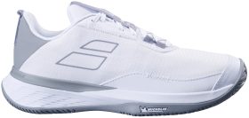 Babolat Women's SFX Evo All Court Tennis Shoes (White/Lunar Grey)