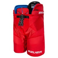 Bauer Pro Senior Ice Hockey Pants in Red Size Large