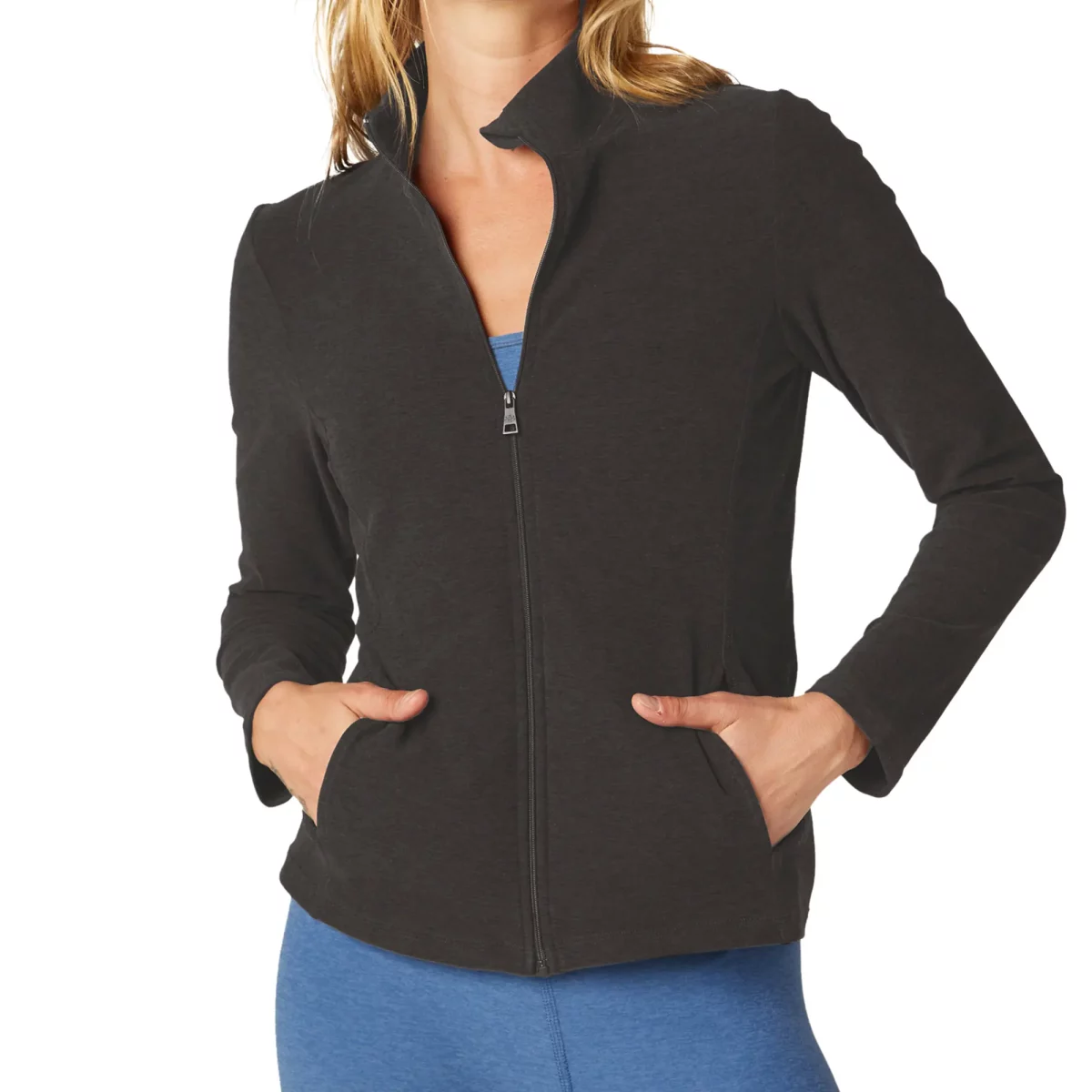 Beyond Yoga Women's Spacedye On The Go Mock Neck Jacket