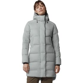 Canada Goose Alliston Down Coat - Women's Moonstone Grey, XL