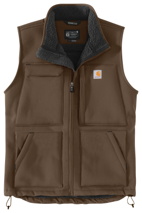 Carhartt Super Dux Casual Vest for Men - Coffee - 2XLT